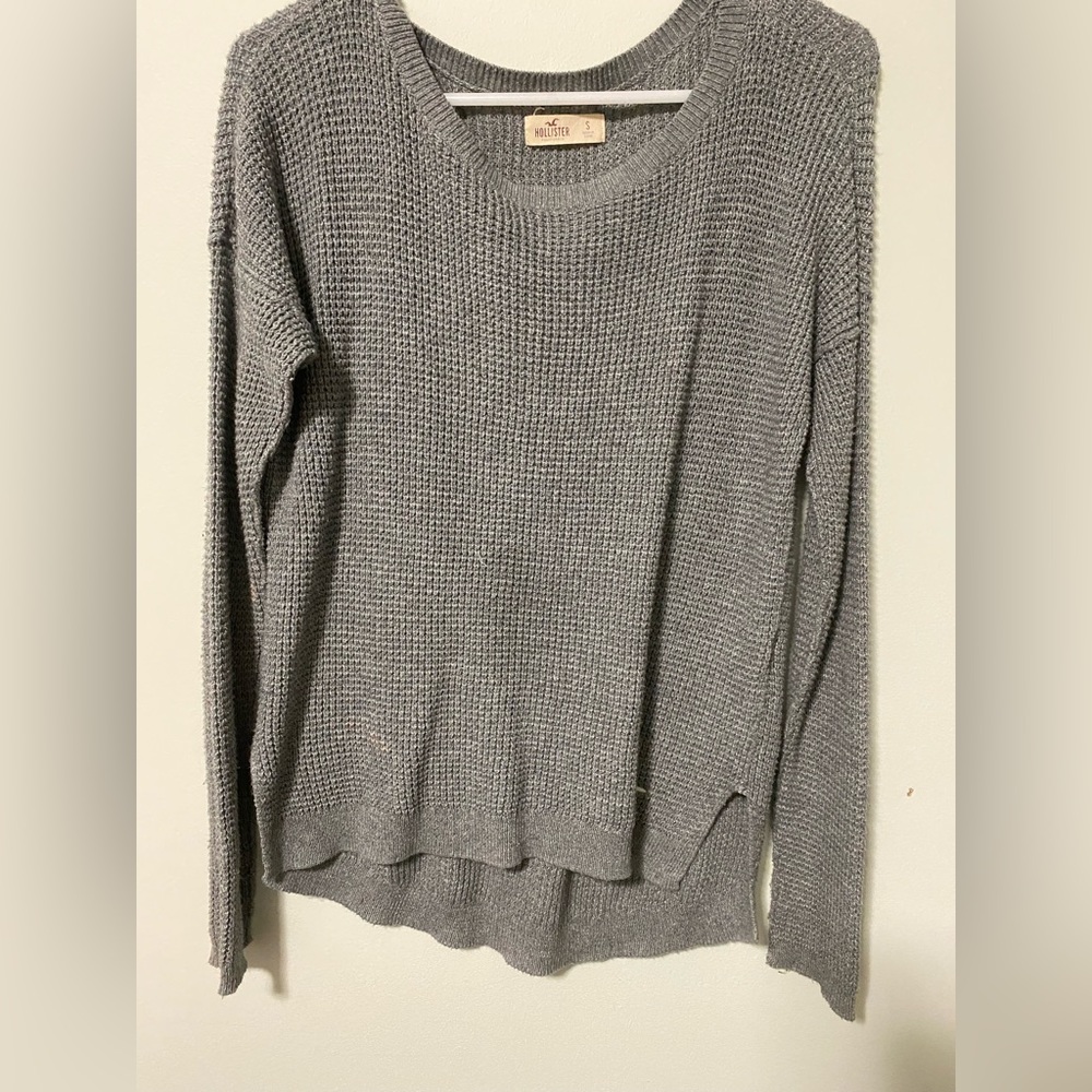 Off the shoulder, breathable, Hollister sweater.